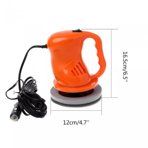 DC12V 40W Car Polishing Machine Electric Paint Bright Zero Remove Beauty Repair Polisher English Packaging-Orange