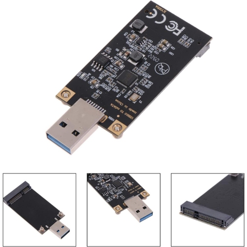 USB 3.0 To MSATA Converter ASM1153E Chipset Solid State Drive Mobile Hard Drive -1 Piece
