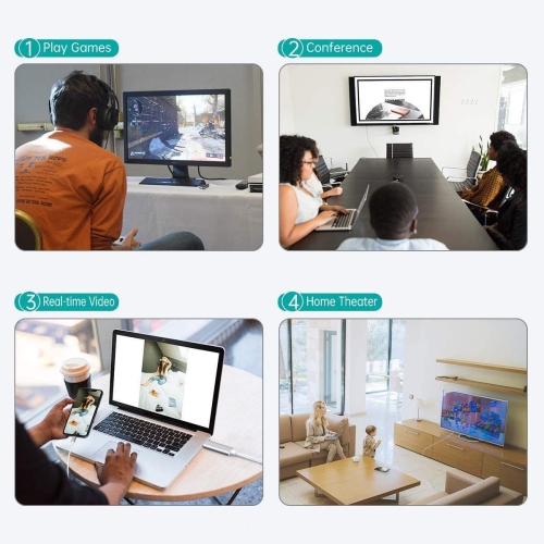 Câble adaptateur téléphone à téléviseur HD pour afficher l'écran de votre téléphone intelligent