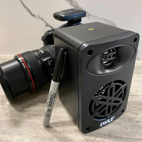 PYLE Outdoor Speakers- Waterproof Marine Grade Speakers, Universal Mounting, Heavy Duty ABS Construction- Boat, Patio, Pool, Indoor Outdoor Use- Black