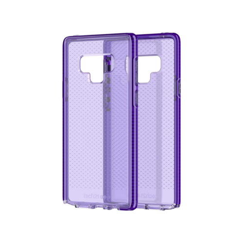 Samsung Galaxy Note 9 パープル クリアケース付き Samsung Galaxy Note 9 パープル クリアケース付き