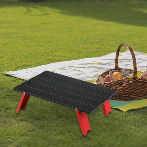 Table pliante portative en aluminium WESTTUNE : Compact et léger pour les aventures en plein air