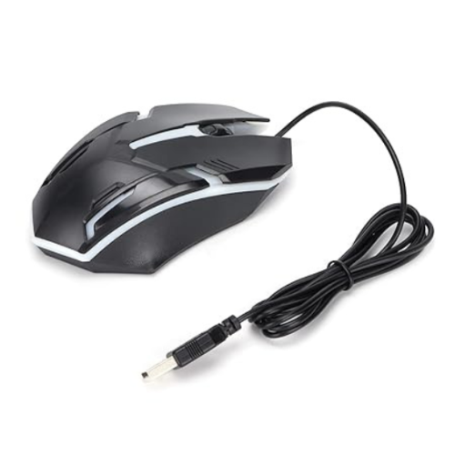 Wired Gaming Mouse: Designed for Comfort and Performance with Durable Construction and Responsive Buttons