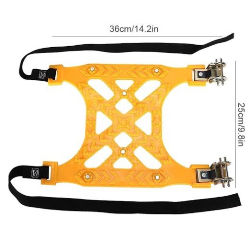 Snow Chains, 1pcs Universal Car Snow Tire Anti-skid Chains Beef Tendon Mud Wheel Safety Chain Vehicle Truck