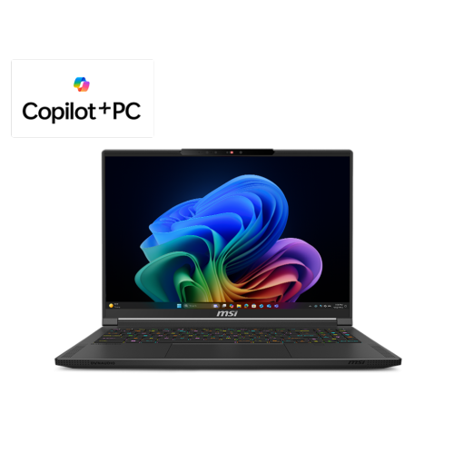 MSI Stealth A16 AI+ 16 miniLED UHD+ 120Hz Ultra Thin and Light Gaming Laptop, AMD Ryzen AI 9-365, RTX 4070, 32GB LPDDR5x, 1TB NVMe SSD, Windows 11