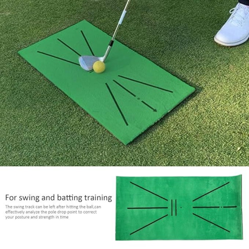 Indoor/Outdoor Golf Hitting Mat for Driving, Chipping, and Putting, Sharpen Your Golf Skills