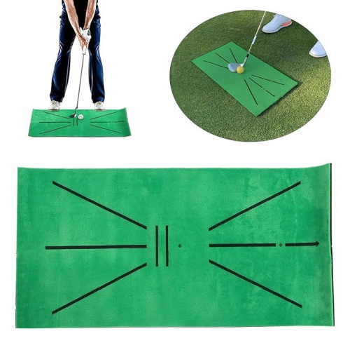 Indoor/Outdoor Golf Hitting Mat for Driving, Chipping, and Putting, Sharpen Your Golf Skills