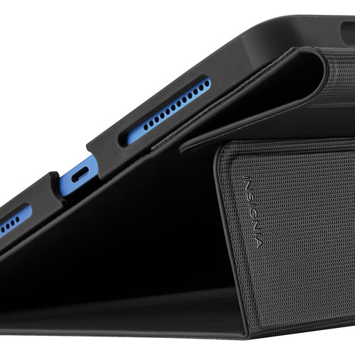 Insignia Folio Case for Most 10.2" to 11" iPad, iPad Air and iPad Pro Models - Black - Only at Best Buy