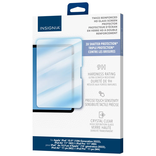 Protecteur d'écran en verre d'Insignia pour iPad Pro de 10,9 po - Exclusivité Best Buy