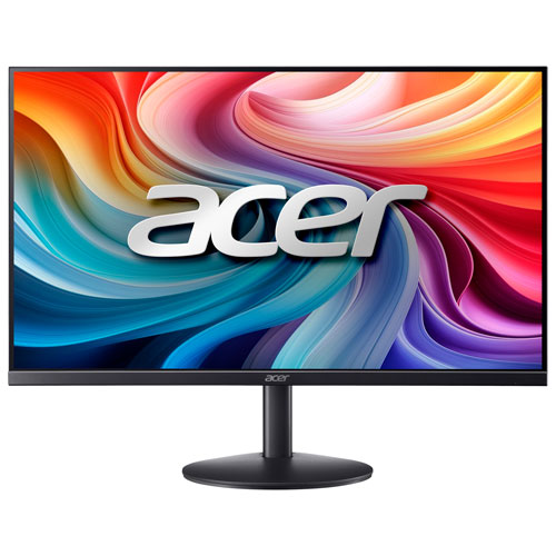 Moniteur FreeSync DEL IPS HD intégrale 4 ms gris à gris 120 Hz de 27 po d'Acer - Noir