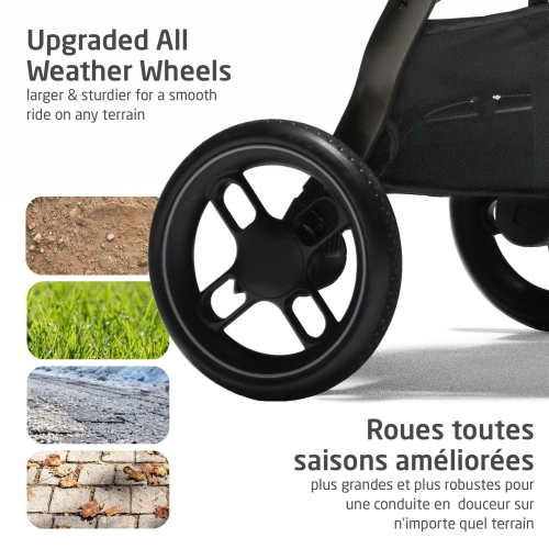 Maxi Cosi Zelia Luxe 5-in-1 Modular Travel System - Basalt Black