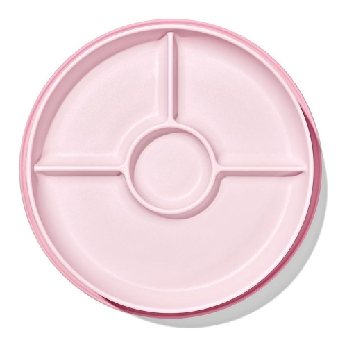 Assiette divisée Tot Stick & Stay d'OXO - Fleurs