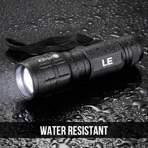 Lighting EVER LED Flashlight, Tactical Flashlight, High Lumens Flashlights, Brightest Flashlight Adjustable Mini Flashlight, Waterproof Small