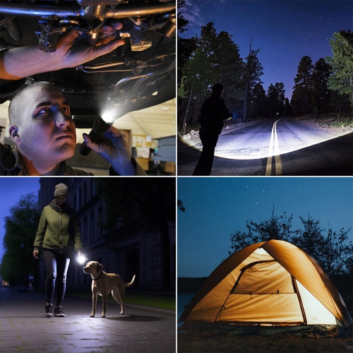 Lighting EVER LED Flashlight, Tactical Flashlight, High Lumens Flashlights, Brightest Flashlight Adjustable Mini Flashlight, Waterproof Small