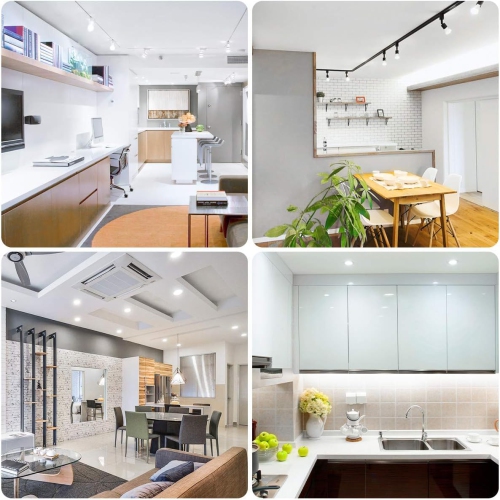 Lepro GU10 LED Bulbs, Dimmable GU10 Light Bulb, 5000K Daylight White Bulbs, 5.5W PAR16 LED Spotlight Bulb, 50W Halogen Equivalent Track Lighting Bulb