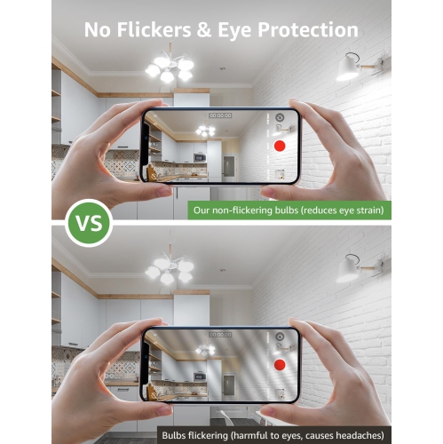 Lepro Dimmable LED Light Bulbs 100 Watt Equivalent, 14W 1500LM Daylight White 5000K, A19 E26 Standard Medium Base, UL FCC Listed, 15000 Hour