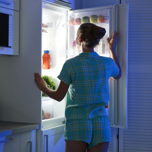 Lepro Refrigerator Light Bulb 40W Equivalent, A15 E26 Appliance Light Bulb for Fridge, Non-dimmable, 5W 120V 450lm Waterproof Moistureproof Fridge