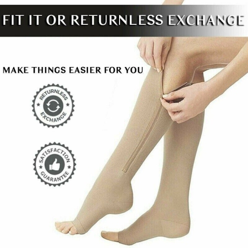 Bas de compression 20-30mmHg : Soutien ferme pour une meilleure circulation, une réduction de l'enflure et une fatigue