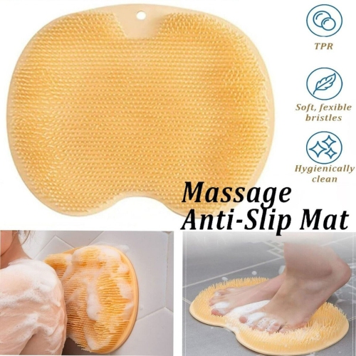 Foot and Back Scrubber for Deep Cleaning in the Shower, Remove Dead Skin Cells and Improve Circulation
