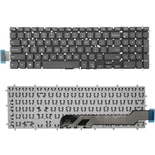 LIXSUNTEK Replacement Keyboard No Backlight for Dell Inspiron 3583 5565 5567 5570 5575 7566 7567 7577 5765 5767 5770 5775 7773 7778 7779, G3 3579