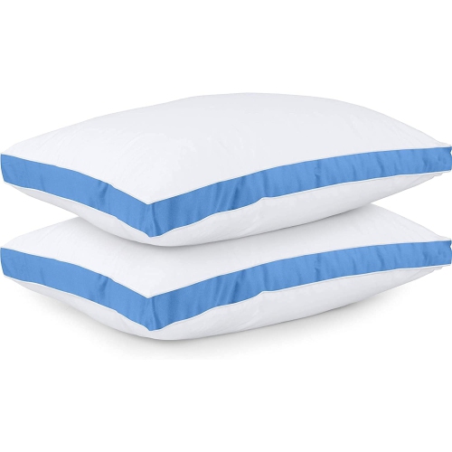 Utopia Bedding Bed Pillows for Sleeping King Size, Set of 2, Cooling Hotel Quality, Gusseted Pillow for Back, Stomach or Side Sleepers