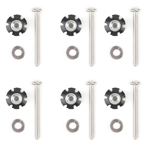 Set of 6 RV LADDER REPAIR KIT nuts Stainless Bunk Motorhome Parts Camper Trailer Coach