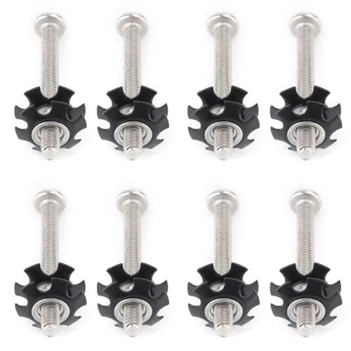 Set of 8 RV LADDER REPAIR KIT nuts Stainless Bunk Motorhome Parts Camper Trailer Coach