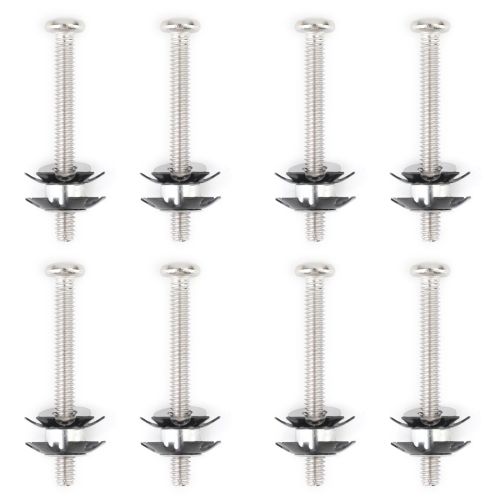 Set of 8 RV LADDER REPAIR KIT nuts Stainless Bunk Motorhome Parts Camper Trailer Coach