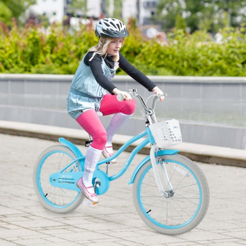 Prorider 20" Kids Bike with Height Adjustable Handlebar & Seat Hand Brake & Coaster Brake