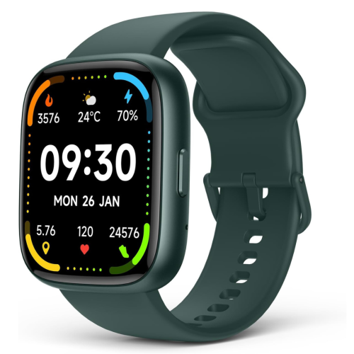 MEHIAZ  2024 Smart Watch for Men \w Bluetooth Call, Alexa Built-In 1.83' HD Diy Dial \w Heart Rate, Blood Oxygen, Sleep, 100 Sport Modes Activity