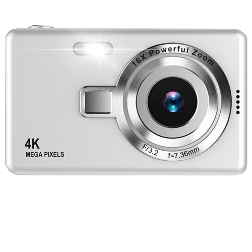 MAKATA Kid's 4K Digital Camera and Video Recorder 48MP 16X Zoom 1080P HD Vlogging Point and Shoot Camera 32GB Memory Card, Gift for Kids, Teens,