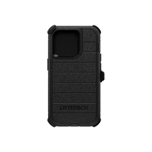 OtterBox Defender Pro Series Case and Holster for iPhone 14 Pro Max | Color: Black