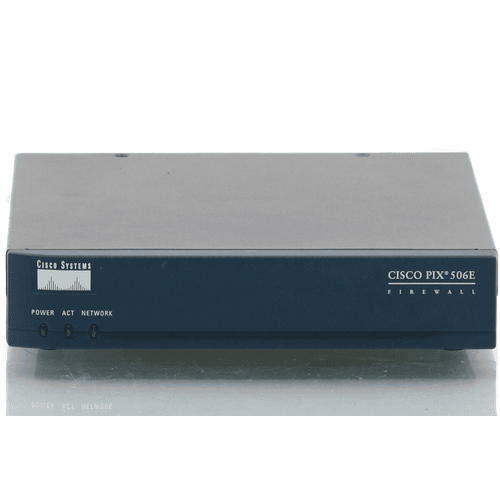 Open box Cisco PIX 506E 2-Port Firewall VPN Network Security Appliance.