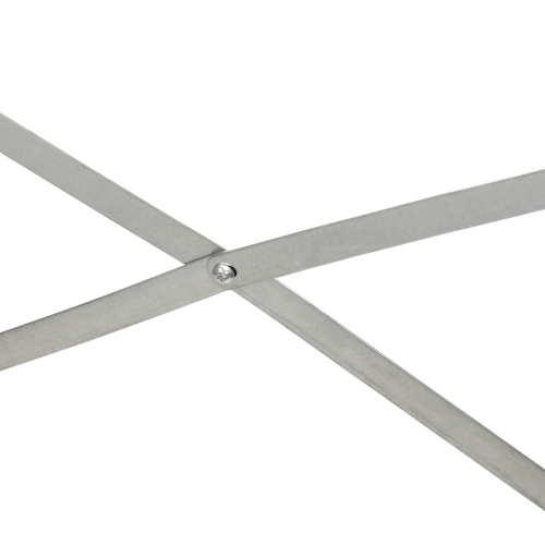 Outsunny Raised Garden Bed, 6' x 3' x 2' Galvanized Steel Planters for Outdoor Plants with Multi-reinforced Rods for Vegetables, Flowers and Herbs,