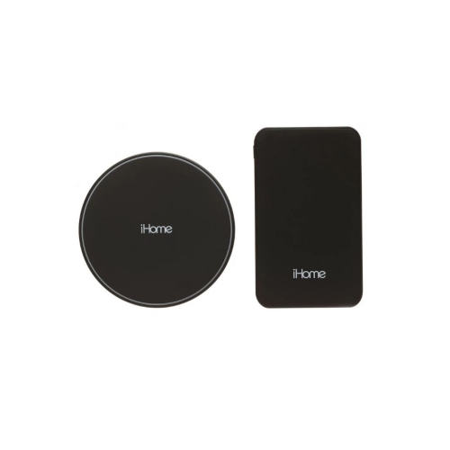 Image 1 of 1.. iHome 2-in-1 Slim Multi Charge Bundle | Color: Black