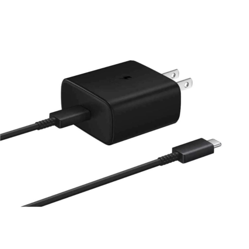 Samsung 15W USB-C Power Adapter | Color: Black