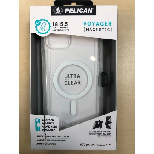 Pelican Voyager with MagSafe Case and Holster - iPhone 15 Plus