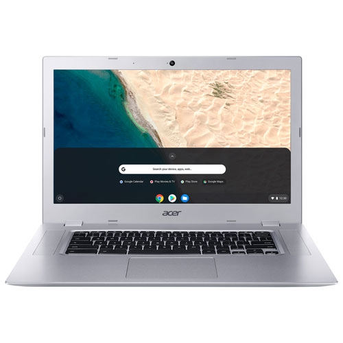 Refurbished - Acer 15.6" Chromebook - Silver (AMD A4-9120C/32GB eMMC/4GB RAM/ChromeOS)