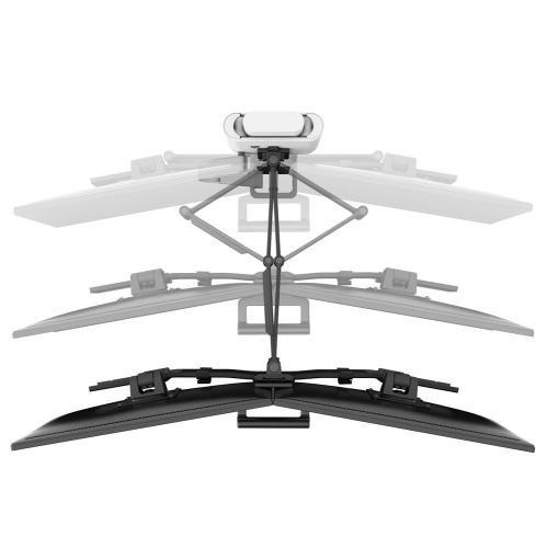 Ergotron TRACE Desktop Dual Monitor Mount - White -