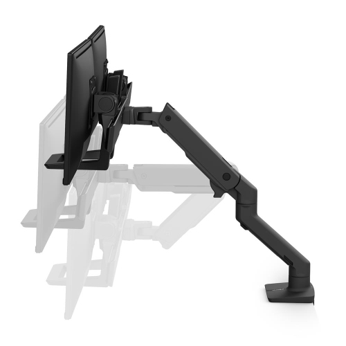 Ergotron HX Desk Dual Monitor Arm - Matte Black -
