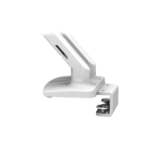 Ergotron MXV Desk Dual Monitor Arm with Under Mount C-Clamp - White -