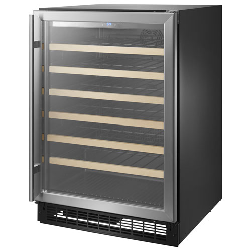 Insignia 24" 61-Bottle Built-In Wine Cooler (NS-BI1ZWC-C) - Only at Best Buy