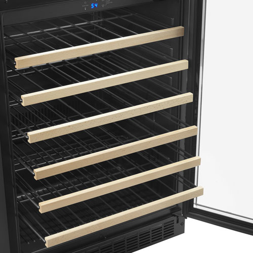 Insignia 24" 61-Bottle Built-In Wine Cooler (NS-BI1ZWC-C) - Only at Best Buy