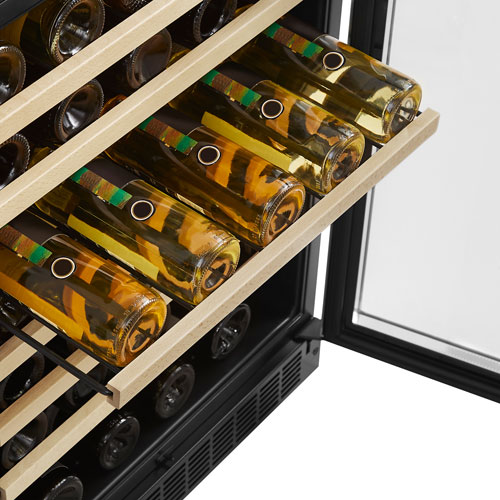 Insignia 24" 61-Bottle Built-In Wine Cooler (NS-BI1ZWC-C) - Only at Best Buy