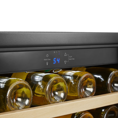 Insignia 24" 61-Bottle Built-In Wine Cooler (NS-BI1ZWC-C) - Only at Best Buy