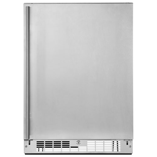 Insignia 5.4 Cu. Ft. Indoor/Outdoor Built-In Bar Fridge (NS-OCF55SS2-C) - Stainless Steel