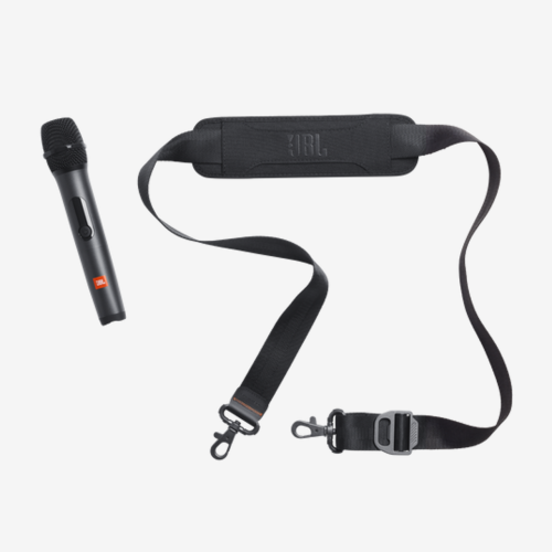 JBL PartyBox On-the-Go Essential Portable Party Speaker with Built-in Lights and Wireless Mic