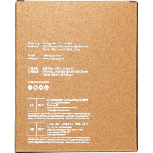 Neakasa Replaced Waste Bags-2 Rolls, Cat Litter Waste Receptacles Bags for M1 Open-Top Self-Cleaning Cat Litter Box