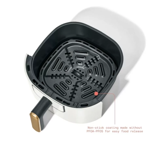 Beautiful 3 Qt Air Fryer with Turbo Crisp Technology by Drew Barrymore, 3Qt Air Fryer