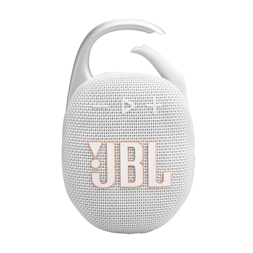 Open Box - JBL Clip 5 Waterproof Bluetooth Wireless Speaker - White